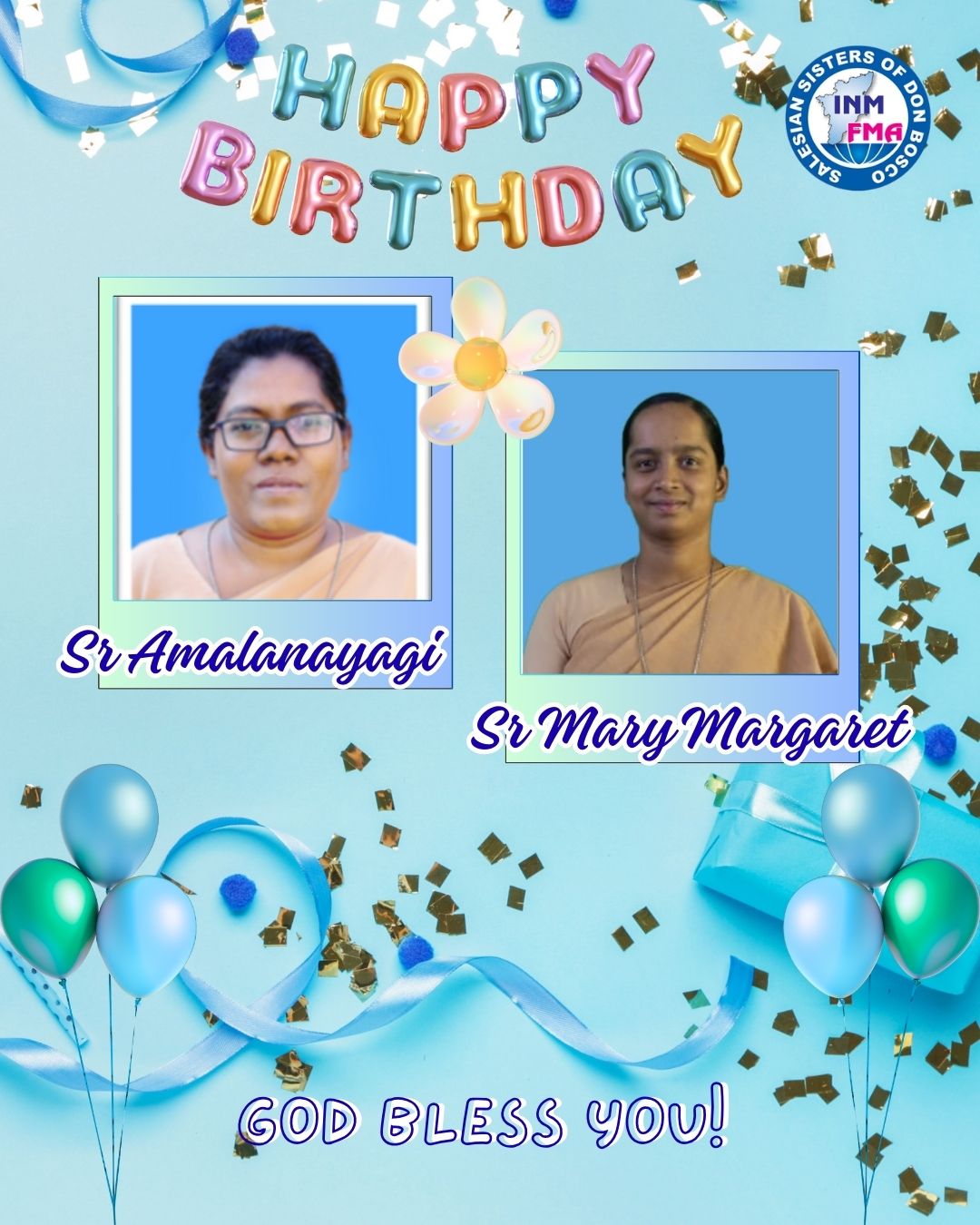Sr Amalanayagi and Sr Mary Margaret